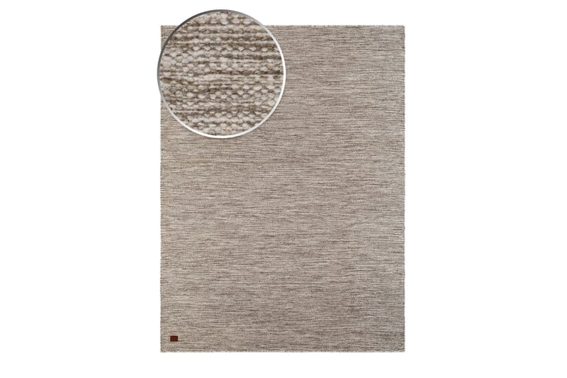 Birka Ullmatta Rektangulär 135x190 cm - Mörklinne - Products - Textil & mattor - Matta - Modern matta - Ullmatta
