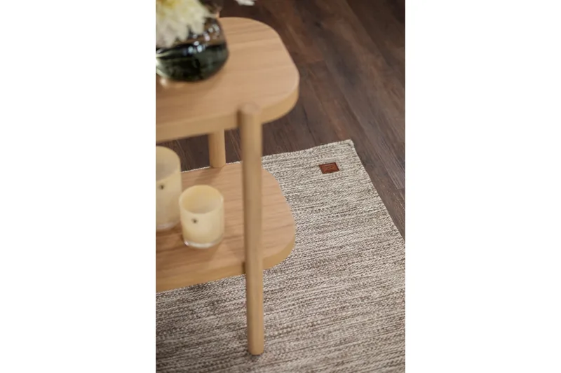 Birka Ullmatta Rektangulär 135x190 cm - Mörklinne - Products - Textil & mattor - Matta - Modern matta - Ullmatta