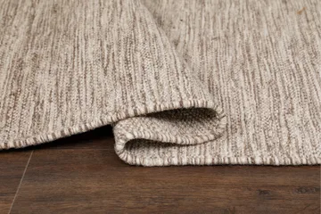 Birka Ullmatta Rektangulär 75x150 cm - Mörklinne - Products - Textil & mattor - Matta - Modern matta - Ullmatta