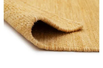 Birka Ullmatta Rektangulär 75x150 cm - Ockragul - Products - Textil & mattor - Matta - Modern matta - Ullmatta