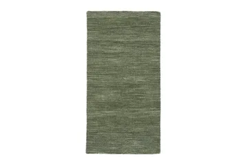 Birka Ullmatta Rektangulär 75x230 cm - Sammetsgrön - Products - Textil & mattor - Matta - Modern matta - Ullmatta