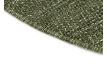 Birka Ullmatta Rund 120 - Sammetsgrön - Products - Textil & mattor - Matta - Modern matta - Ullmatta