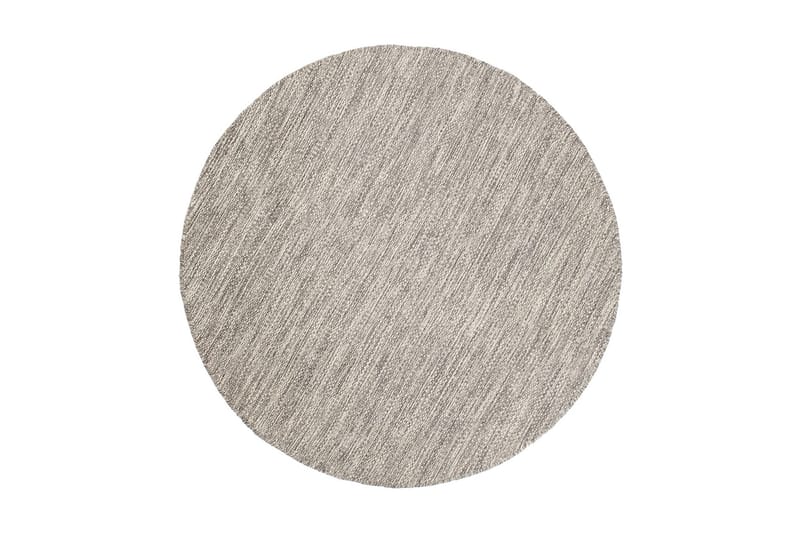 Birka Ullmatta Rund 120 - Silver - Products - Textil & mattor - Matta - Modern matta - Ullmatta