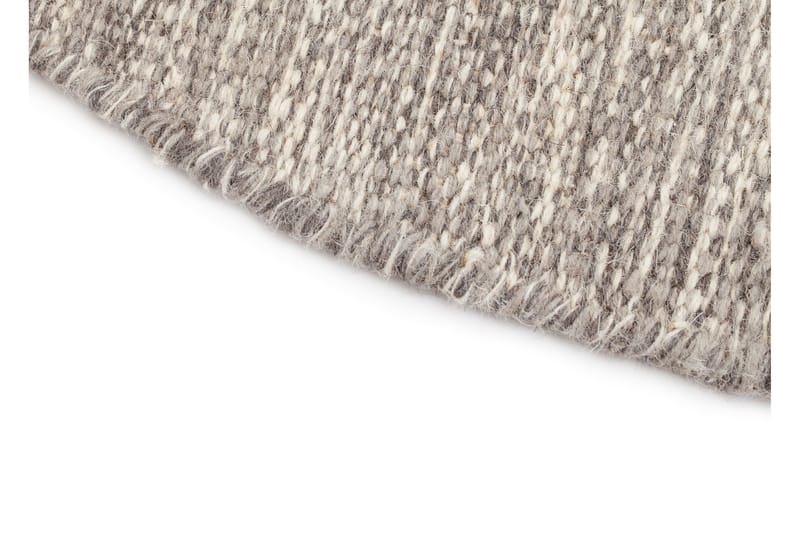 Birka Ullmatta Rund 200 - Silver - Products - Textil & mattor - Matta - Modern matta - Ullmatta