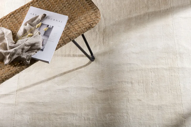 Boston Viskosmatta 160x230 cm - Vit - Products - Textil & mattor - Matta - Modern matta - Viskosmatta & konstsilkesmatta