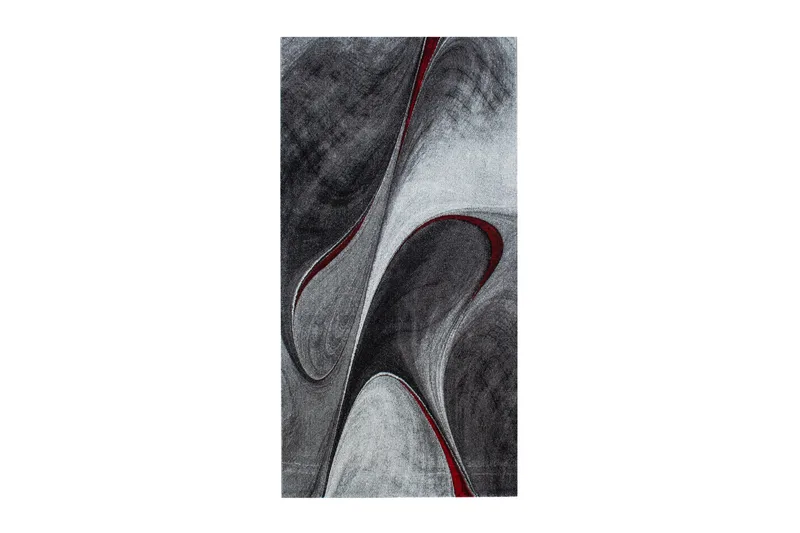 Brilliance Volante Friezematta 80x150 - Röd - Products - Textil & mattor - Matta - Modern matta - Wiltonmatta