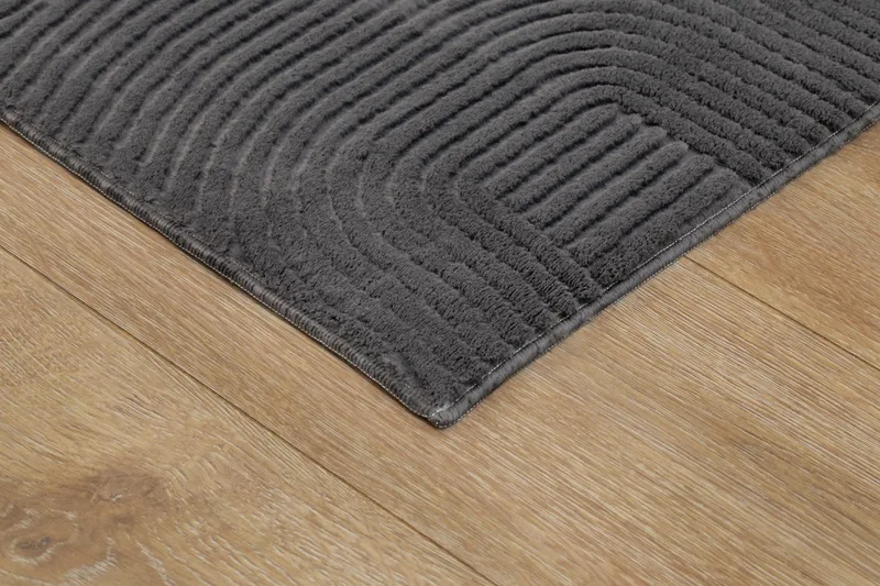 Castello Gångmatta 80x250 cm Rektangulär - Grafit - Products - Textil & mattor - Matta - Modern matta - Gångmatta