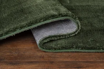 Cozy Ryamatta 120 cm Rund - Grön - Products - Textil & mattor - Matta - Modern matta - Ryamatta