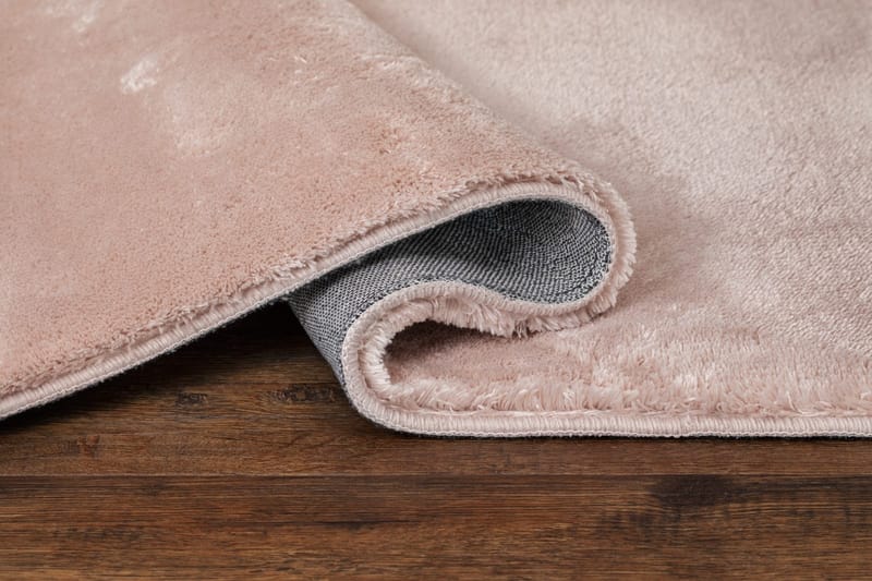 Cozy Ryamatta 120 cm Rund - Rosa - Products - Textil & mattor - Matta - Modern matta - Ryamatta