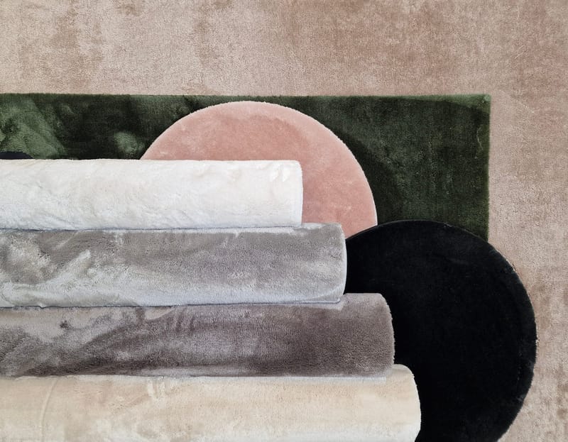 Cozy Ryamatta 200x290 cm Rektangulär - Grön - Products - Textil & mattor - Matta - Modern matta - Ryamatta