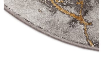 Craft Concrete Guld Rund 120 cm - Products - Textil & mattor - Matta - Modern matta - Wiltonmatta