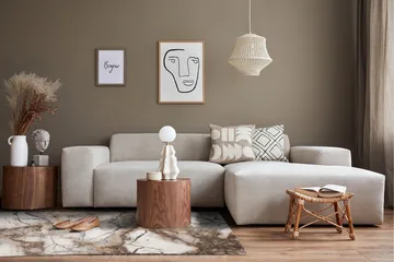 Craft Concrete Natur 240x340 - Products - Textil & mattor - Matta - Modern matta - Wiltonmatta