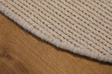 Dalarö Ullmatta 240 cm Rund - Vit - Products - Textil & mattor - Matta - Modern matta - Ullmatta