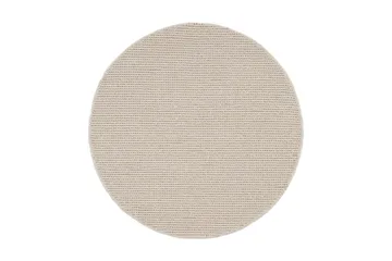 Dalarö Ullmatta 300 cm Rund - Vit - Products - Textil & mattor - Matta - Modern matta - Ullmatta