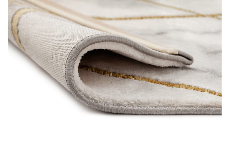 Diamond Romb Matta 200x290 cm - Guld - Products - Textil & mattor - Matta - Modern matta - Wiltonmatta