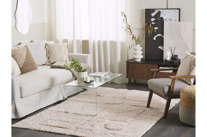 Diyadin Bomullsmatta 140x200 cm - Beige - Products - Textil & mattor - Matta - Modern matta - Bomullsmatta