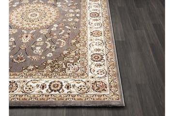 Dubai Medallion Wiltonmatta 80x200 cm - Grå - Products - Textil & mattor - Matta - Modern matta - Wiltonmatta
