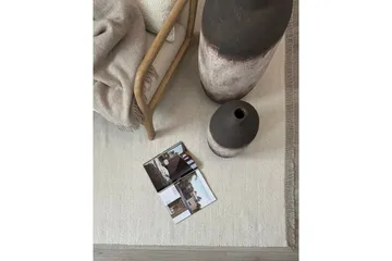 Eden Ullmatta 240x340 cm Rektangulär - Creme - Products - Textil & mattor - Matta - Modern matta - Ullmatta