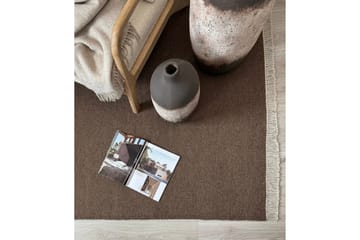 Eden Ullmatta 75x150 cm Rektangulär - Brun - Products - Textil & mattor - Matta - Modern matta - Ullmatta