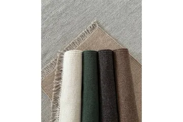 Eden Ullmatta 75x230 cm Rektangulär - Silver - Products - Textil & mattor - Matta - Modern matta - Ullmatta