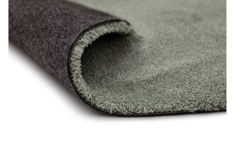 Feel Matta 120 Rund - Grön - Products - Textil & mattor - Matta - Modern matta - Ryamatta
