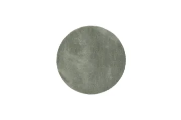 Feel Matta 120 Rund - Grön - Products - Textil & mattor - Matta - Modern matta - Ryamatta