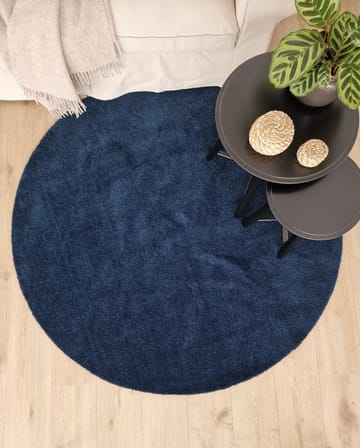 Feel Matta 200 Rund - Blå - Products - Textil & mattor - Matta - Modern matta - Ryamatta
