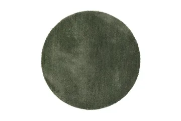 Feel Matta 240 Rund - Grön - Products - Textil & mattor - Matta - Modern matta - Ryamatta