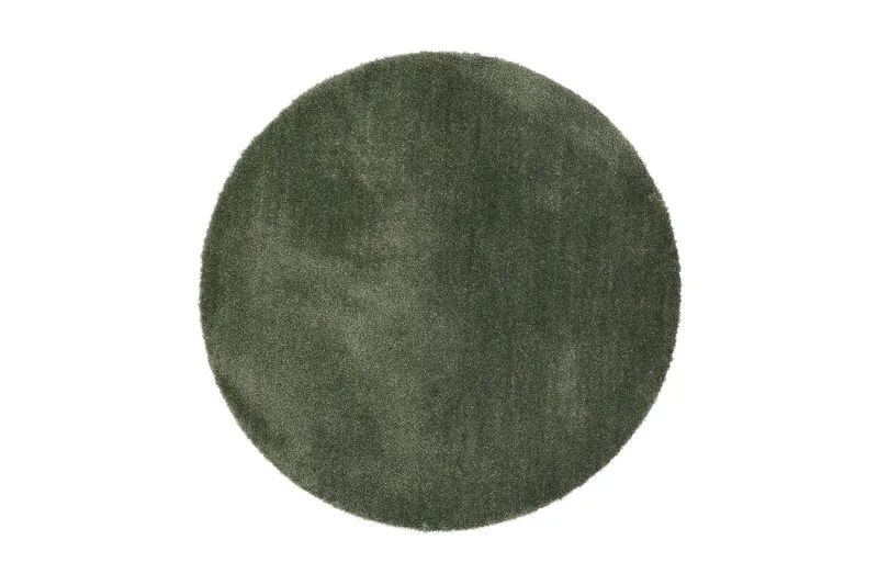 Feel Matta 240 Rund - Grön - Products - Textil & mattor - Matta - Modern matta - Ryamatta