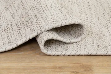 Gåsöga Ullmatta 140x200 cm Rektangulär - Beige - Products - Textil & mattor - Matta - Modern matta - Ullmatta