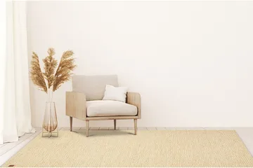 Gåsöga Ullmatta 140x200 cm Rektangulär - Gul - Products - Textil & mattor - Matta - Modern matta - Ullmatta