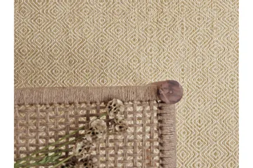Gåsöga Ullmatta 140x200 cm Rektangulär - Gul - Products - Textil & mattor - Matta - Modern matta - Ullmatta