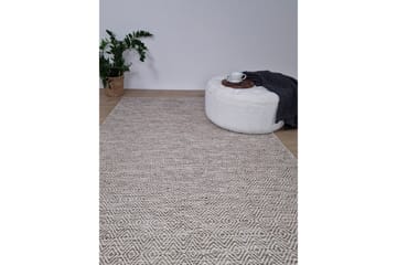 Gåsöga Ullmatta 240x340 cm Rektangulär - Beige - Products - Textil & mattor - Matta - Modern matta - Ullmatta