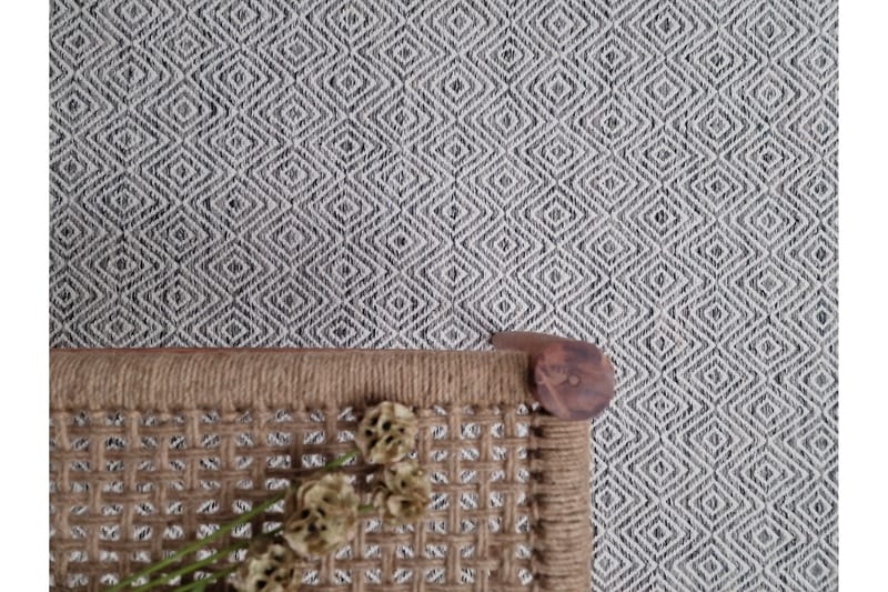 Gåsöga Ullmatta 240x340 cm Rektangulär - Grå - Products - Textil & mattor - Matta - Modern matta - Ullmatta