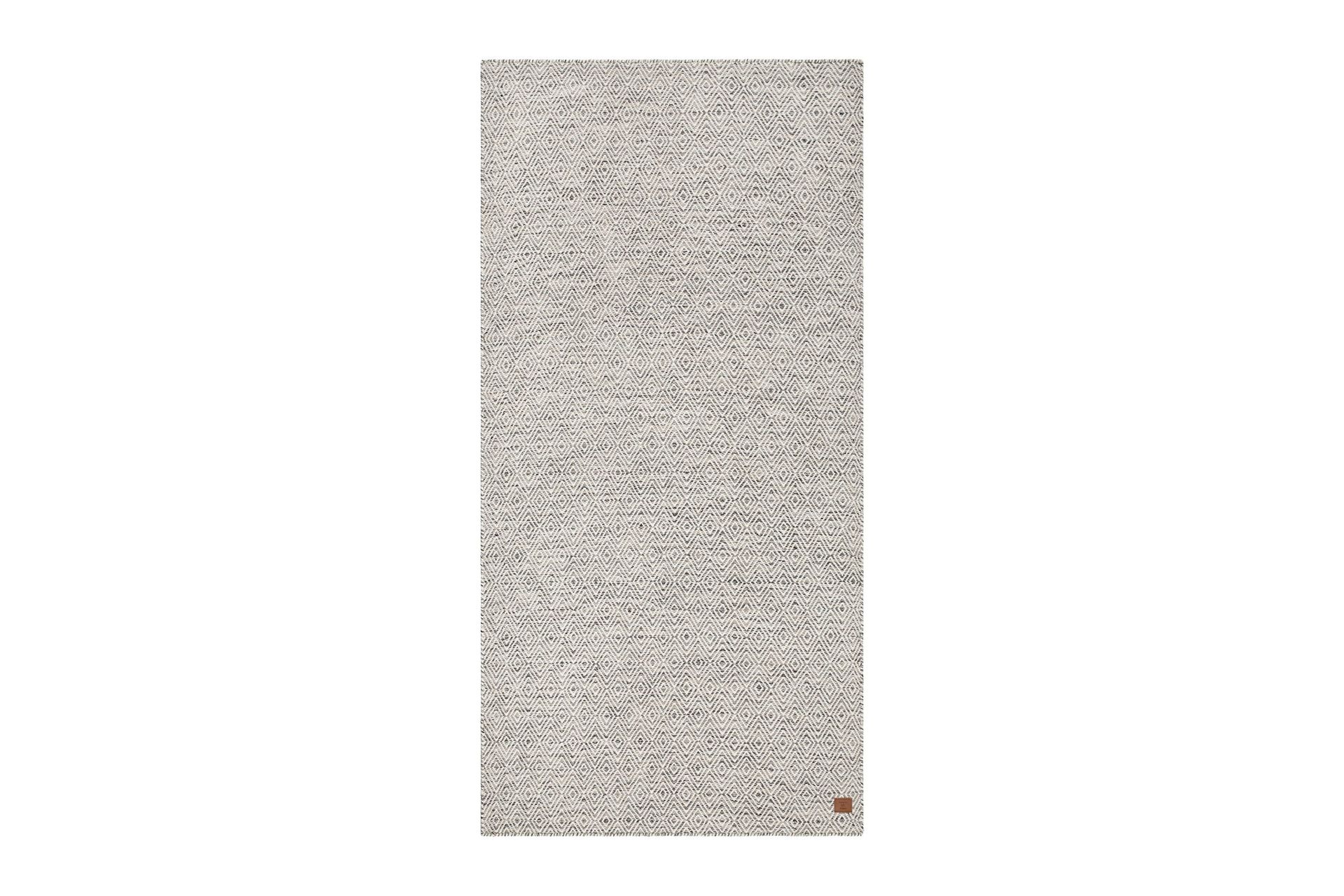 Gåsöga Ullmatta 75x200 cm Oval