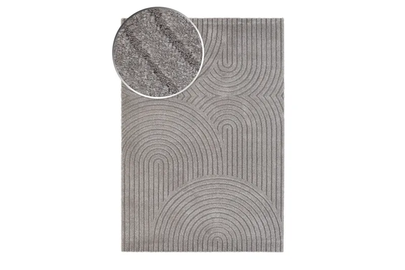 Genova Zen Wiltonmatta 200x290 cm - Grå - Products - Textil & mattor - Matta - Modern matta - Wiltonmatta