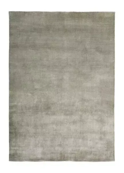 Handvävd Viskosmatta Doriano - Silver - 90x300 cm, Silver