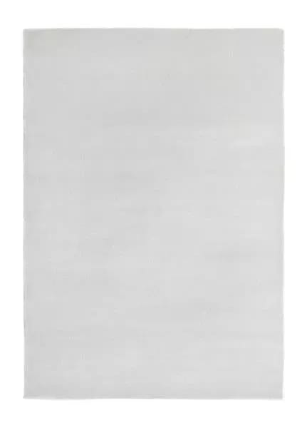 Handvävd Viskosmatta Doriano - Vit - 90x400 cm, Vit