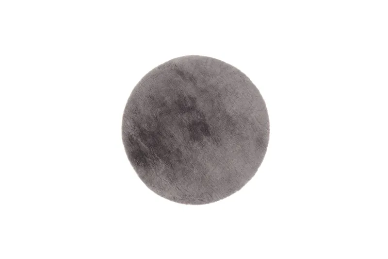 Heaven Ryamatta Antracit rund 120 - Antracit - Products - Textil & mattor - Matta - Modern matta - Ryamatta