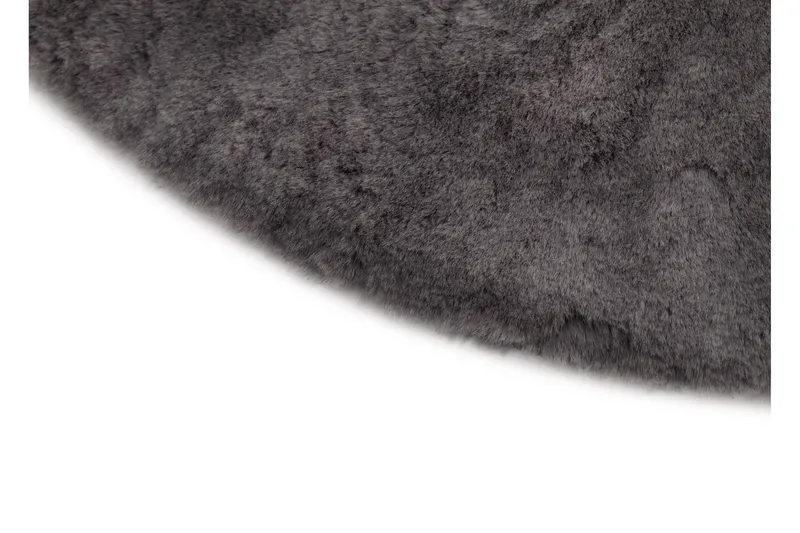 Heaven Ryamatta Antracit rund 120 - Antracit - Products - Textil & mattor - Matta - Modern matta - Ryamatta