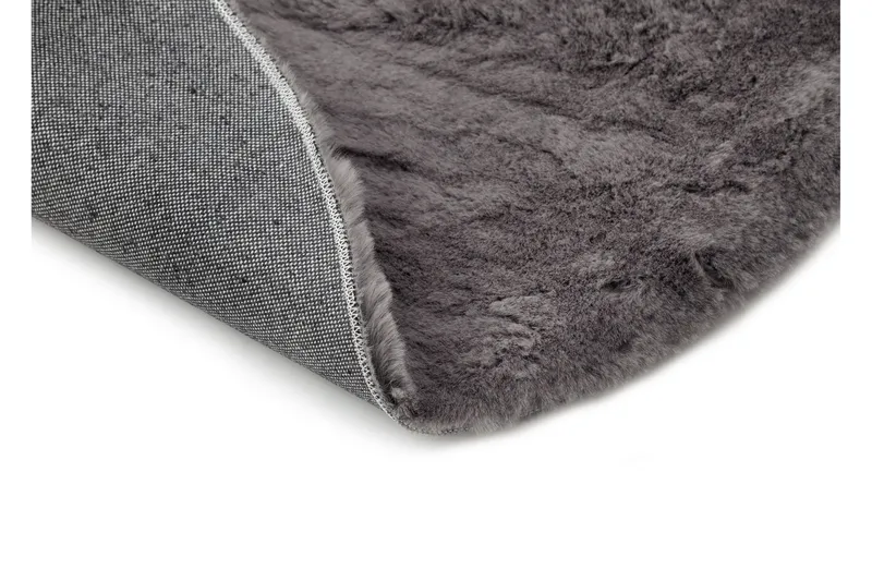 Heaven Ryamatta Antracit rund 120 - Antracit - Products - Textil & mattor - Matta - Modern matta - Ryamatta