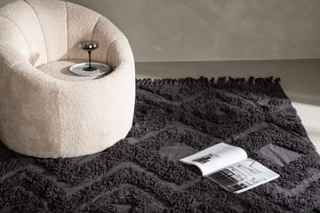 Hilma Bomullsmatta Rektangulär 250x350 cm - Mörkgrå - Products - Textil & mattor - Matta - Modern matta - Bomullsmatta