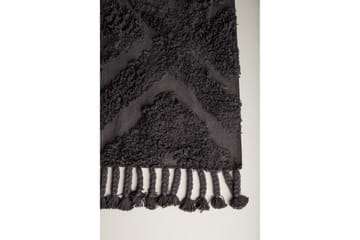Hilma Bomullsmatta Rektangulär 250x350 cm - Mörkgrå - Products - Textil & mattor - Matta - Modern matta - Bomullsmatta