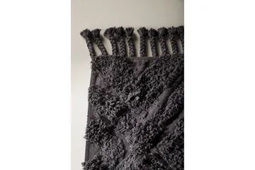 Hilma Bomullsmatta Rektangulär 70x200 cm - Mörkgrå - Products - Textil & mattor - Matta - Modern matta - Bomullsmatta