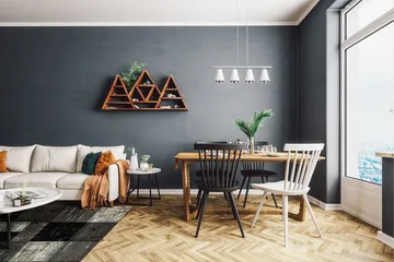 London Square Friezematta 160x230 - Svart/Grå - Products - Textil & mattor - Matta - Modern matta - Wiltonmatta