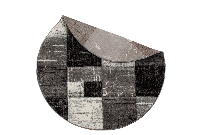 London Square Friezematta Rund 160 - Svart - Products - Textil & mattor - Matta - Modern matta - Wiltonmatta