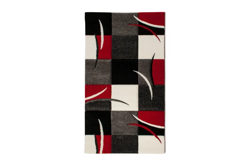 London Patch Friezematta 80x350 - Röd - Products - Textil & mattor - Matta - Modern matta - Wiltonmatta