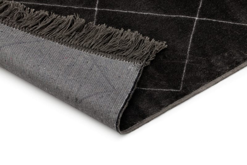 Loreraz Deluxe Matta 160x230 cm - Antracit - Products - Textil & mattor - Matta - Modern matta - Viskosmatta & konstsilkesmatta