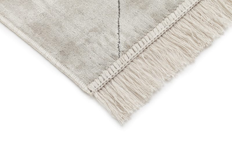 Loreraz Deluxe Matta 240x330 cm - Silver - Products - Textil & mattor - Matta - Modern matta - Viskosmatta & konstsilkesmatta