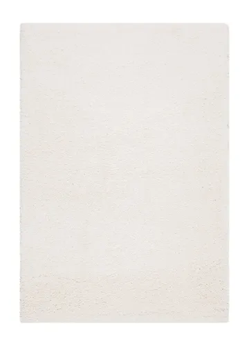 Lounge Ryamatta 133x190 cm Rektangulär - Vit - Products - Textil & mattor - Matta - Modern matta - Ryamatta